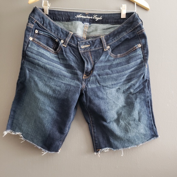 American Eagle Outfitters Denim - AE Jean cutoff Shorts 14 Darkwash